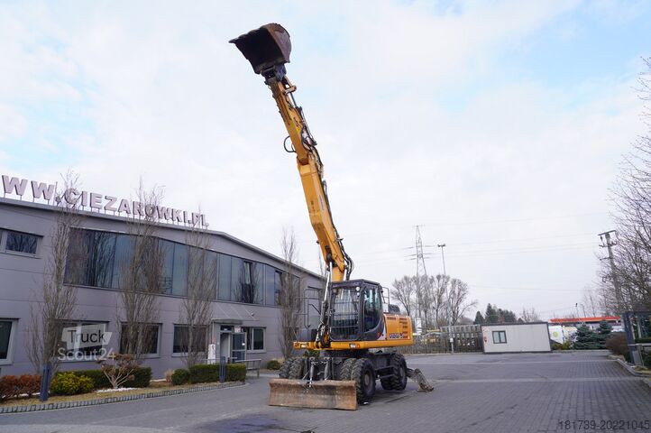 Mobilbagger Case WX218 / 23t wheeled excavator /