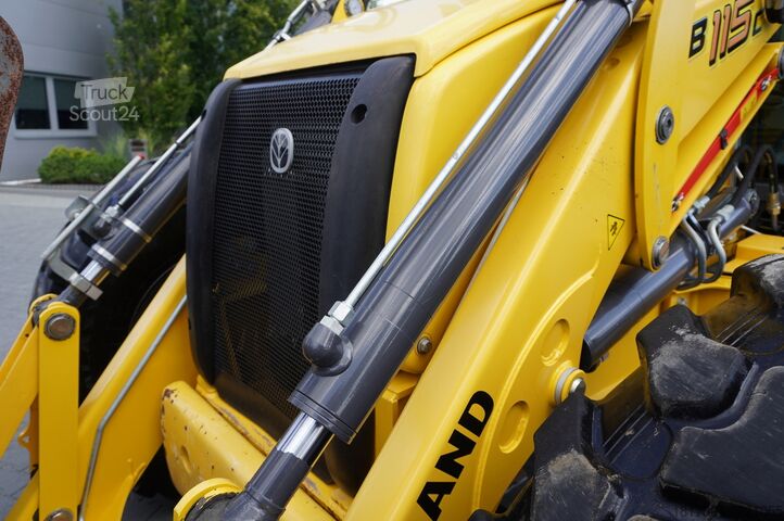 Baggerlader New Holland B 115 C backhoe loader / 1000 MTH !