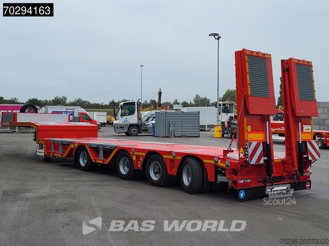 Niska ładowacz Kässbohrer LB4E 4 axles Hydr. Ramps  615cm-Extendable Lift...