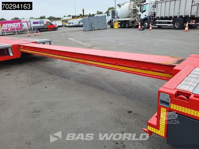 Nízký nakladač Kässbohrer LB4E 4 axles Hydr. Ramps 620cm-Extendable Lift...