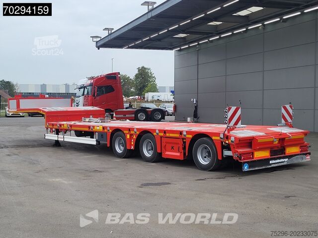 Tieflader Kässbohrer LB3E 3 axles Extendable 600cm  Lift+Steering Ax...
