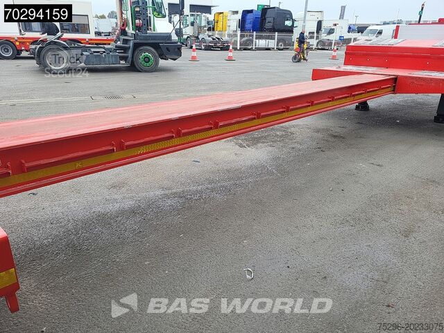 Tieflader Kässbohrer LB3E 3 axles Extendable 600cm  Lift+Steering Ax...