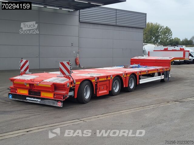 Tieflader Kässbohrer LB3E 3 axles Extendable 600cm  Lift+Steering Ax...
