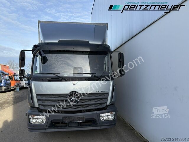 Platós teherautó ponyvával Mercedes-Benz Atego 1527 LL Pritsche mit LBW