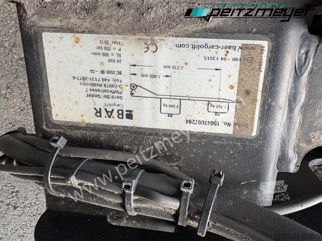 Platós teherautó ponyvával Mercedes-Benz Atego 1527 LL Pritsche mit LBW