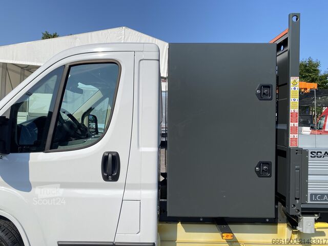 Panel van FIAT Ducato Dreiseitenkipper Säulendrehkran