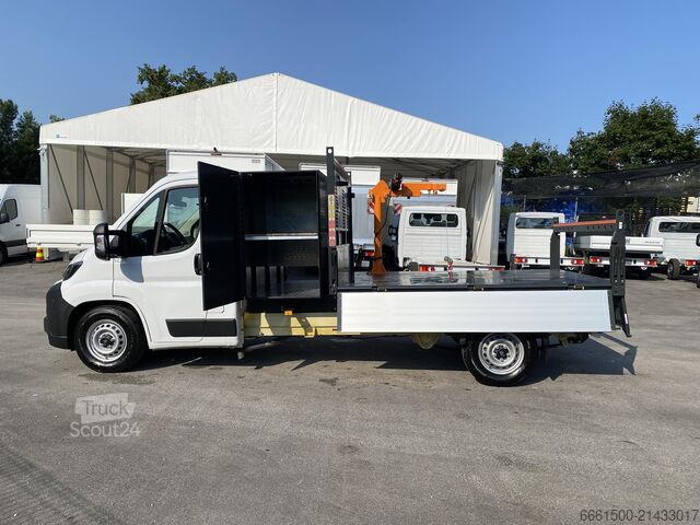 Panel van FIAT Ducato Dreiseitenkipper Säulendrehkran