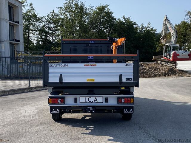 Panel van FIAT Ducato Dreiseitenkipper Säulendrehkran