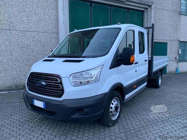 Pritschenwagen Ford Transit 350 Dop. Cab. 7 posti - Cassone