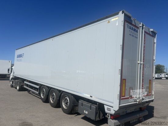 Yürüyen tabanlı yarı römork KNAPEN K100/KT01, 10 MM, LIFTACHSE,FUNK  UNFALLSCHADEN