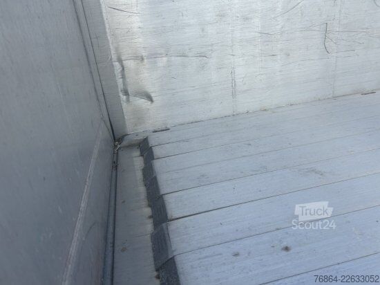 Yürüyen tabanlı yarı römork KNAPEN K100/KT01, 10 MM, LIFTACHSE,FUNK  UNFALLSCHADEN