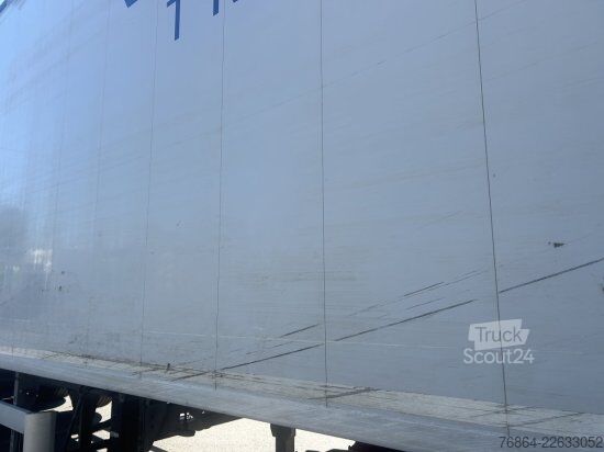 Yürüyen tabanlı yarı römork KNAPEN K100/KT01, 10 MM, LIFTACHSE,FUNK  UNFALLSCHADEN