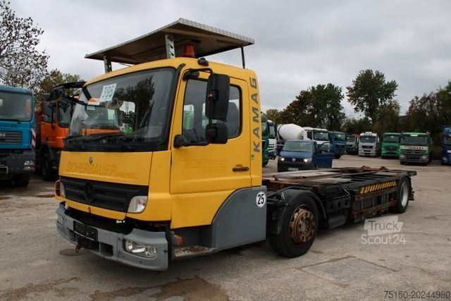 Autocamion cu caroserie interschimbabilă MERCEDES-BENZ KAMAG WIESEL WBH 25 Umsetzer Rangierer Nr.: 396