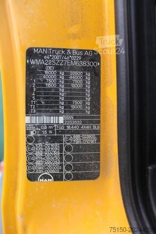 Cap tractor standard MAN TGS 18.440 4x4H BLS HydroDrive AP Achse Nr.: 300