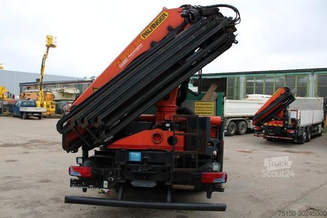 Macara montată pe camion MAN 26.460 KRAN PALFINGER PK18502 - 16 m FUNK Nr:003