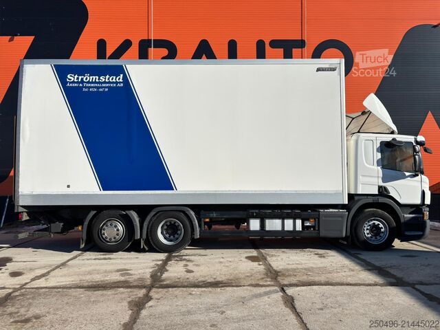 Laatikon runko Scania P 450 6x2 RETARDER / BOX L=7459 mm