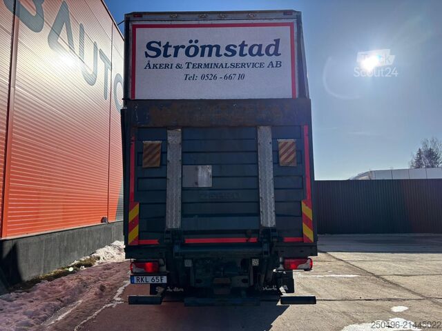 Laatikon runko Scania P 450 6x2 RETARDER / BOX L=7459 mm