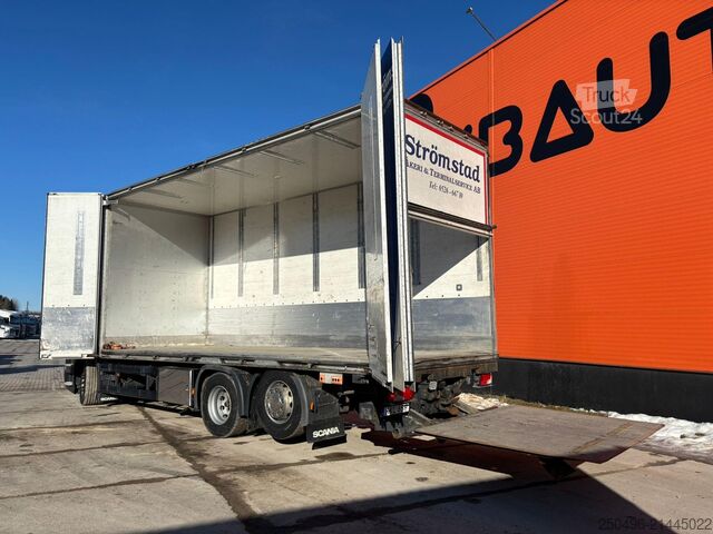 Laatikon runko Scania P 450 6x2 RETARDER / BOX L=7459 mm