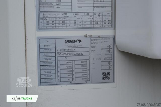 рефрижераторный полуприцеп SCHMITZ CARGOBULL SKO FP 45 ThermoKing SLXi 300