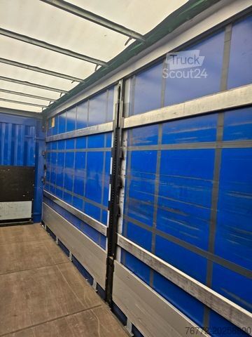 Rimorchio aperto con telone KRONE AZ18K/Wenig benutzt