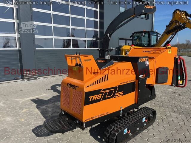 Broyeurs de bois  Först TR8D55 -Demo-