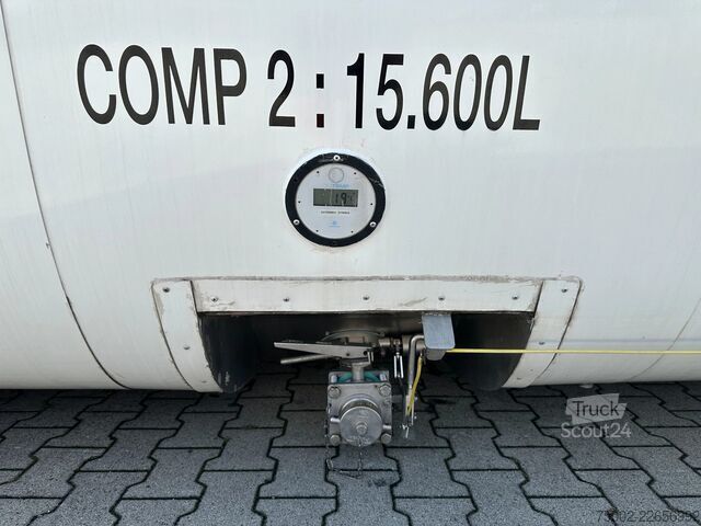 Conteneur-citerne Van Hool 20FT SWAP BODY / 30.600L / 3 comp (7.500L + 15...