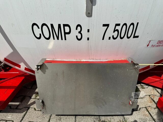 Conteneur-citerne Van Hool 20FT SWAP BODY / 30.600L / 3 comp (7.500L + 15...