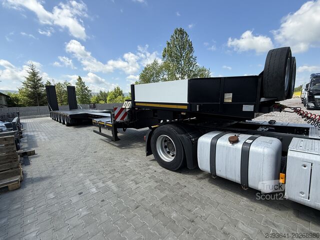 Nízkopodlažný náves na prepravu stavebných strojov FAYMONVILLE FAYMONVILLE STZ-6WAU – 6 AXLES – 92.2GVW