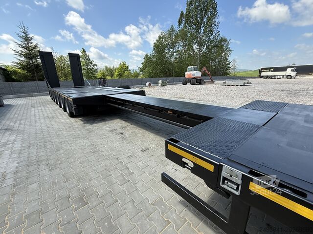 Nízkopodlažný náves na prepravu stavebných strojov FAYMONVILLE FAYMONVILLE STZ-6WAU – 6 AXLES – 92.2GVW