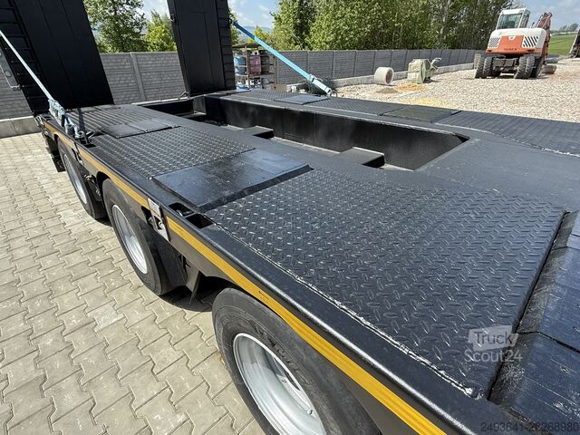 Nízkopodlažný náves na prepravu stavebných strojov FAYMONVILLE FAYMONVILLE STZ-6WAU – 6 AXLES – 92.2GVW