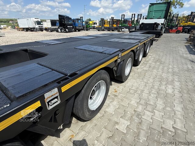 Nízkopodlažný náves na prepravu stavebných strojov FAYMONVILLE FAYMONVILLE STZ-6WAU – 6 AXLES – 92.2GVW