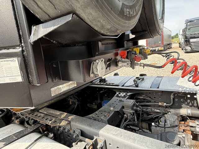 Nízkopodlažný náves na prepravu stavebných strojov FAYMONVILLE FAYMONVILLE STZ-6WAU – 6 AXLES – 92.2GVW