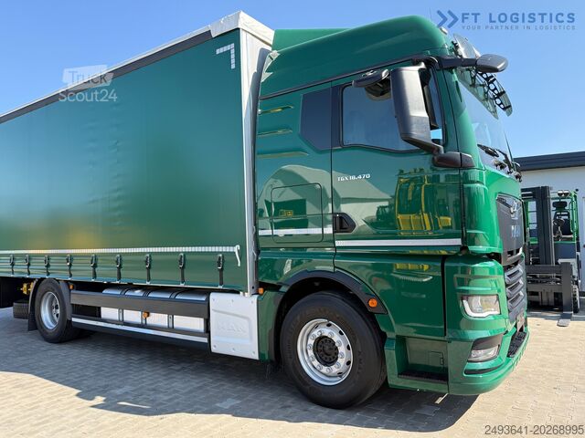 Nákladní auto s plachtou MAN 18.470 / 19 PALLETS / NEW MODEL