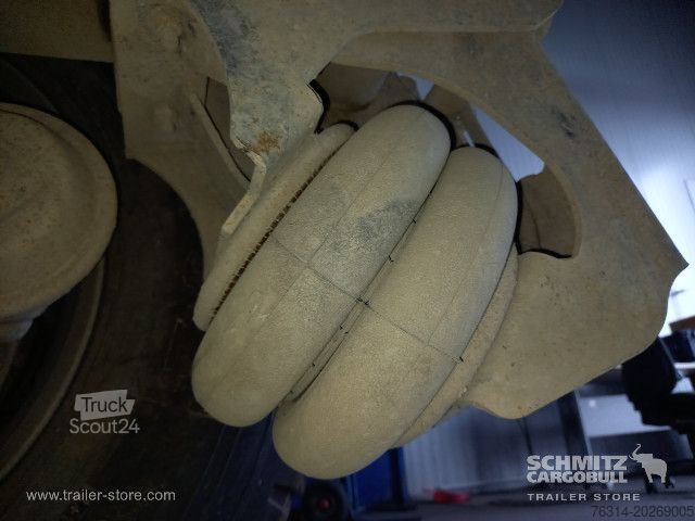 مقطورة نصف قلابة Schmitz Cargobull Kipper Stahlrundmulde 25m³