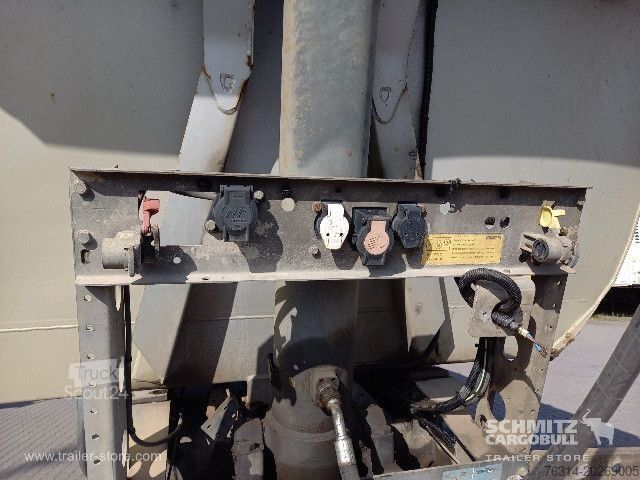 مقطورة نصف قلابة Schmitz Cargobull Kipper Stahlrundmulde 25m³