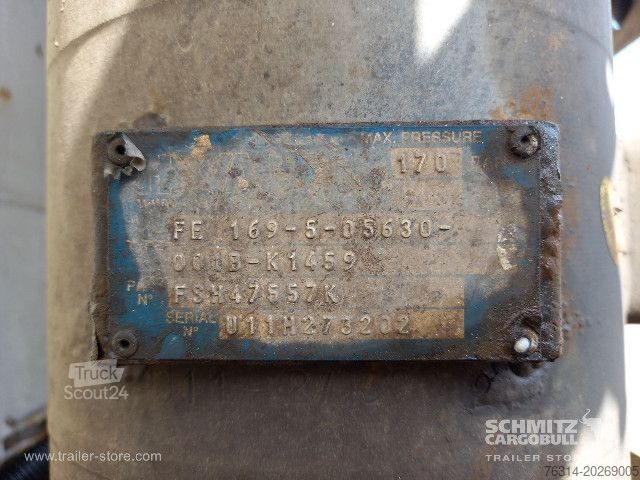 مقطورة نصف قلابة Schmitz Cargobull Kipper Stahlrundmulde 25m³