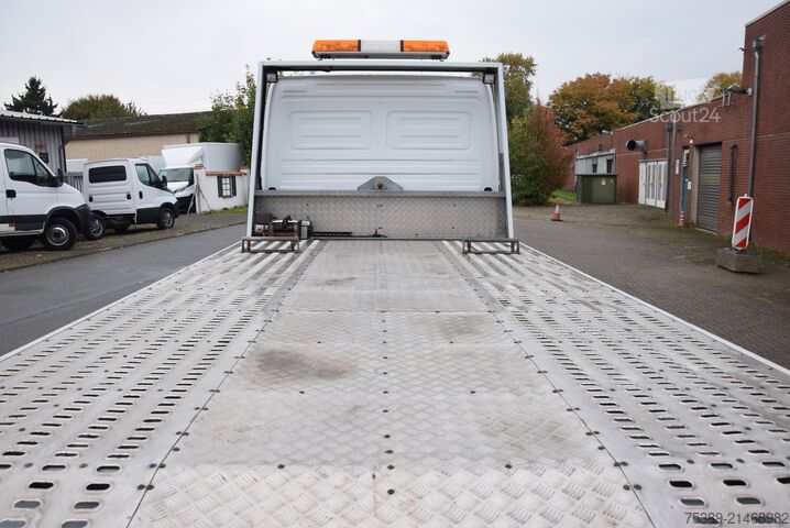 Autotransporter varevogn Mercedes-Benz Atego 818 Abschepp. Seilwinde AHK Klima Liege