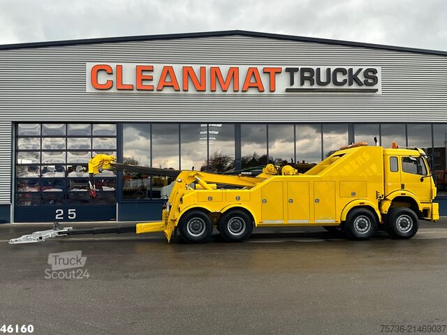 Bergingsvoertuig Mercedes-Benz 3535 AK V8 8x8 JIGE Recovery truck