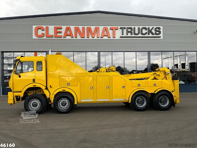Bergingsvoertuig Mercedes-Benz 3535 AK V8 8x8 JIGE Recovery truck