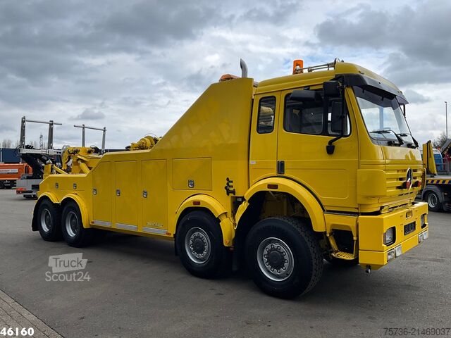 Bergingsvoertuig Mercedes-Benz 3535 AK V8 8x8 JIGE Recovery truck
