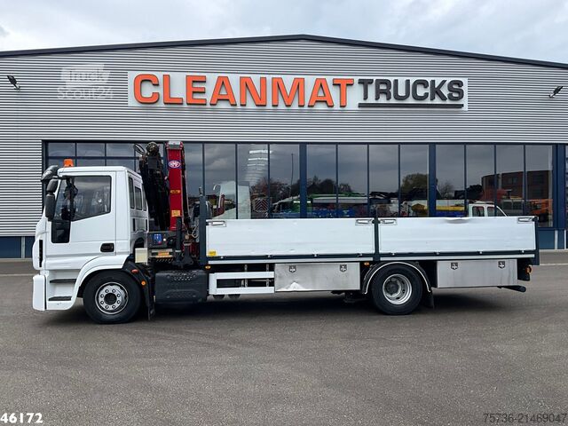 Camion-grue Iveco Eurocargo ML160E25 HMF 11 Tonmeter laadkraan Ju...