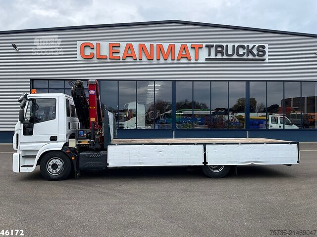 Camion-grue Iveco Eurocargo ML160E25 HMF 11 Tonmeter laadkraan Ju...
