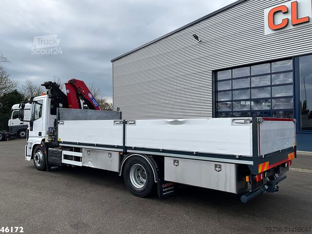 Camion-grue Iveco Eurocargo ML160E25 HMF 11 Tonmeter laadkraan Ju...