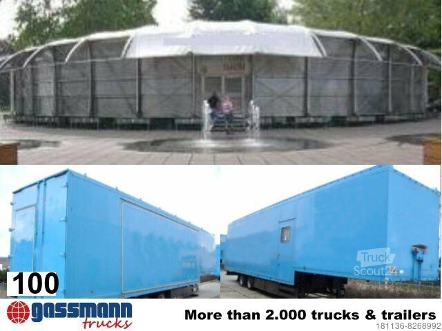 Spezial-LKW Wille WILLE, mobile Ausstellungshalle