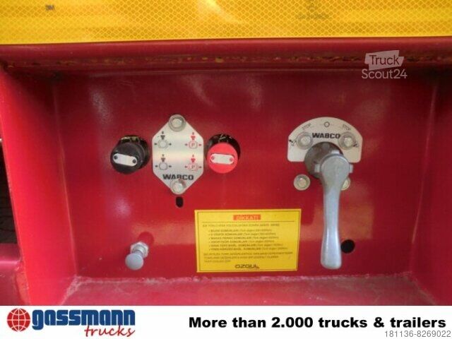 Zema profila puspiekabe Tieflader-Auflieger Länge 13.150mm, verbreiterbar