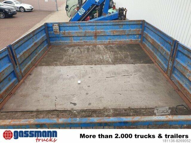 Ciężarówka z płaską platformą - Pritschen-Aufbau