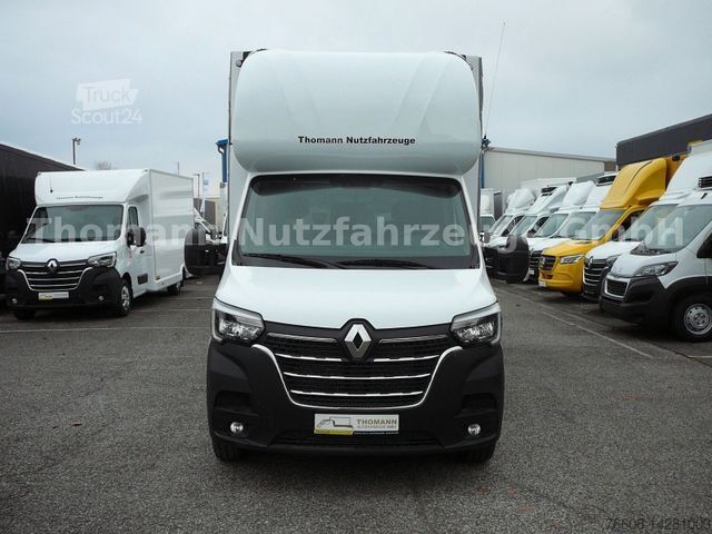Transportador con plataforma y toldo RENAULT Pritsche Plane mit Schlafkabine