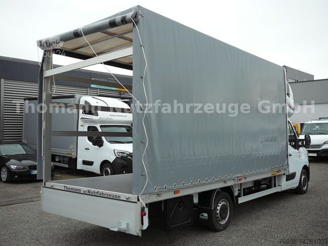Transportador con plataforma y toldo RENAULT Pritsche Plane mit Schlafkabine
