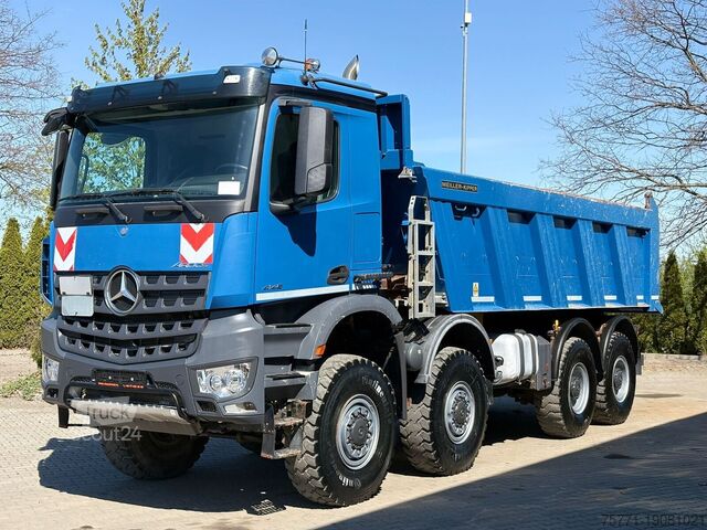Kamion za otkači Mercedes-Benz AROCS 4145 8x8 EURO6 WYWROTKA