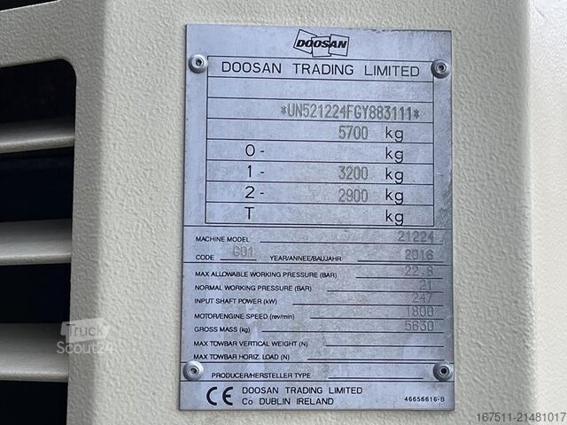 Compresseur frigorifique Doosan 21/224 - N